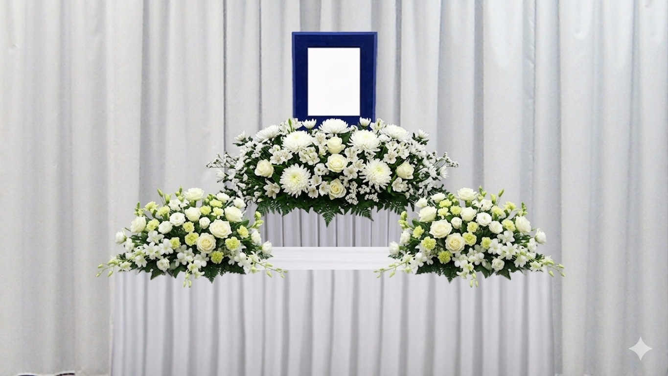 家族葬35プラン 祭壇例2