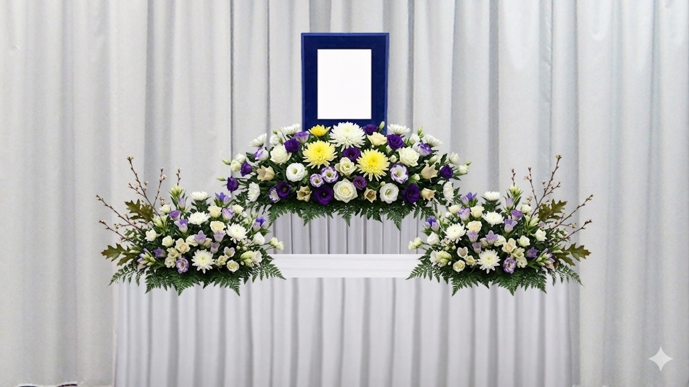 家族葬35プラン 祭壇例3