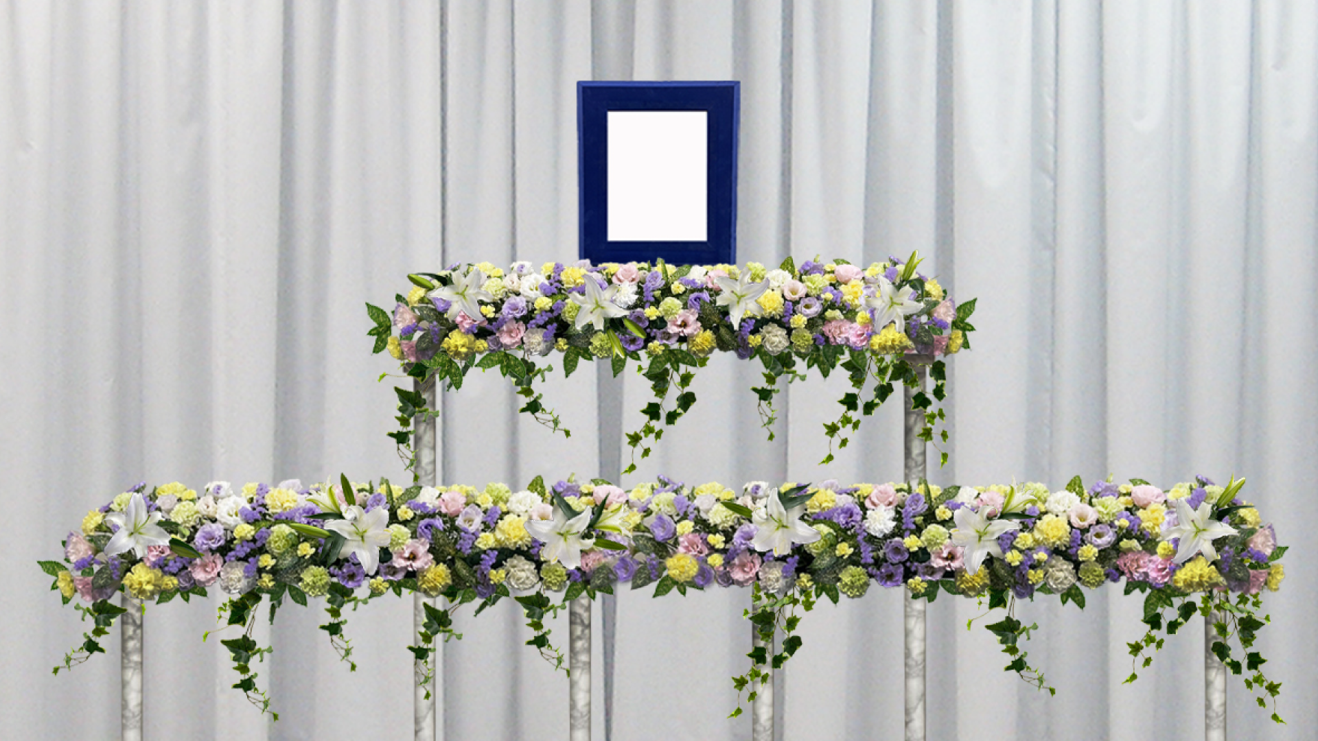 家族葬85プラン 祭壇例1