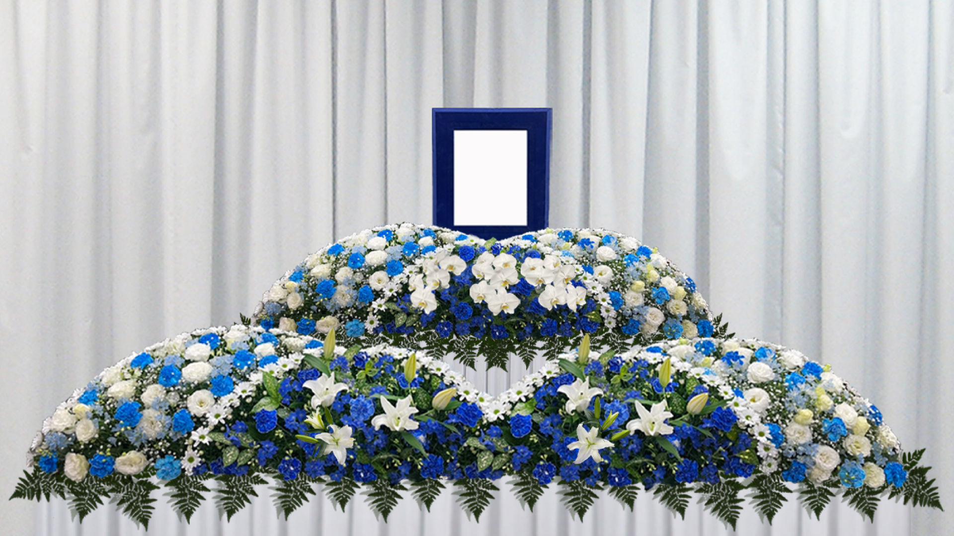 家族葬85プラン 祭壇例3