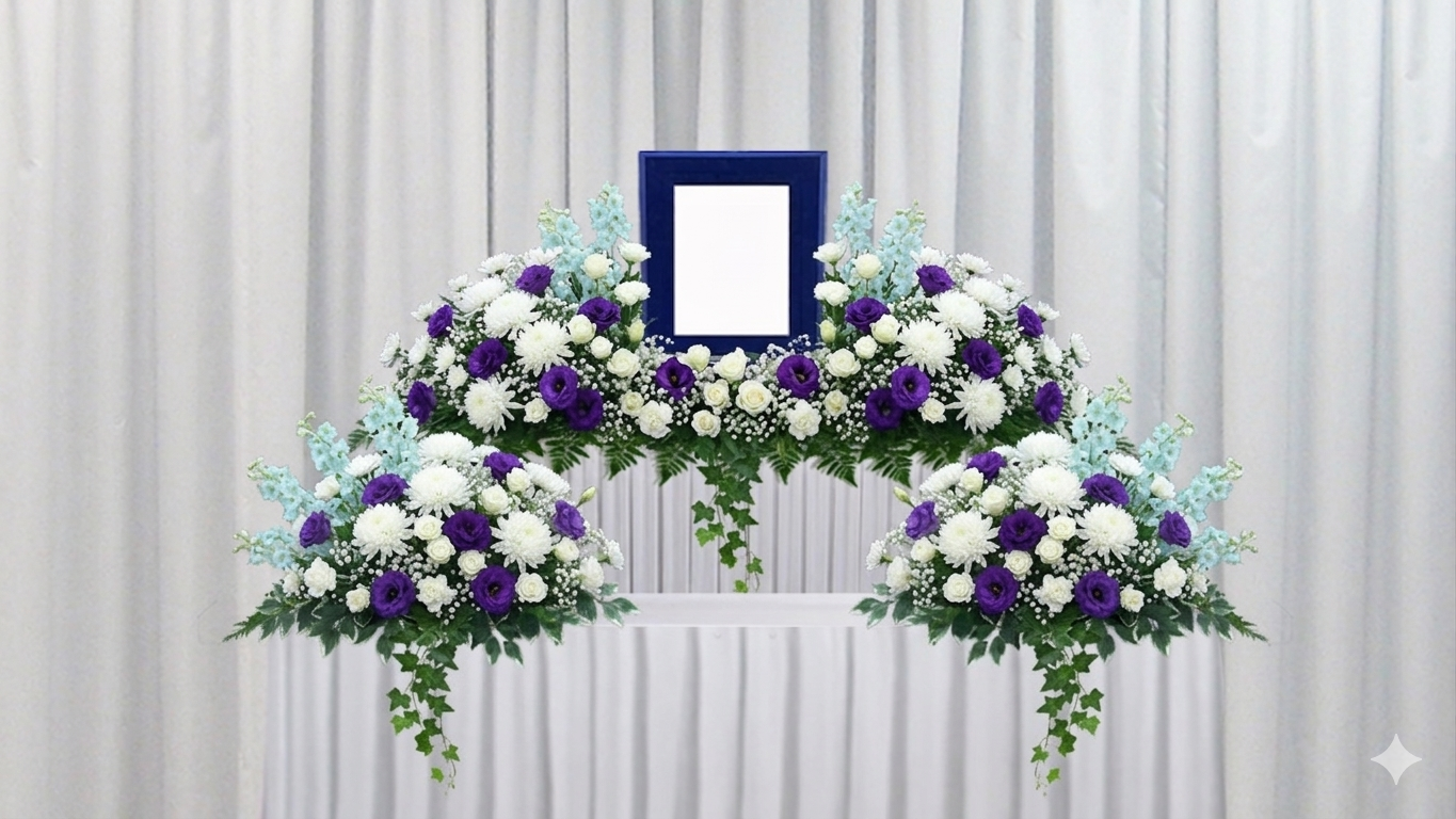 一般葬45プラン 祭壇例3